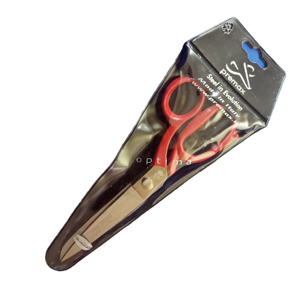 Foarfeca de croitorie din otel carbon C50 nichelat, manere inegale, cu autoascutire, Ever Sharp, Premax, colectia Classica, 20cm (8″) [2]