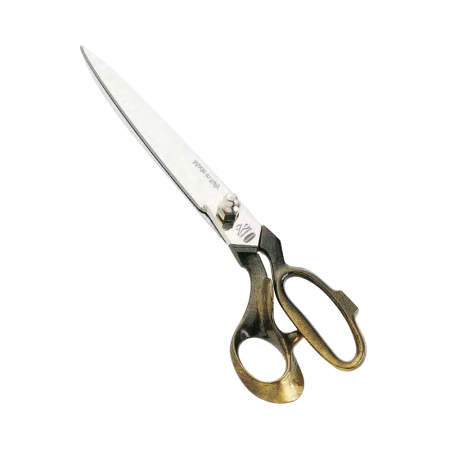 Foarfeca profesionala de croitorie din otel carbon C50 nichelat, manere inegale, Premax, colectia Classica, 28cm (11″) [1]