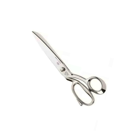 Foarfeca de croitorie din otel carbon C50 nichelat, manere inegale, Premax, colectia Omnia, 25cm (10″) [1]