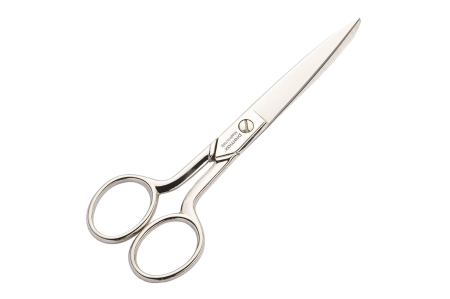 Foarfeci - Foarfeca de cusaturi de uz casnic si profesional din otel carbon fin placat cu nichel, manere egale, Premax, colectia Omnia, 12.5cm (5")