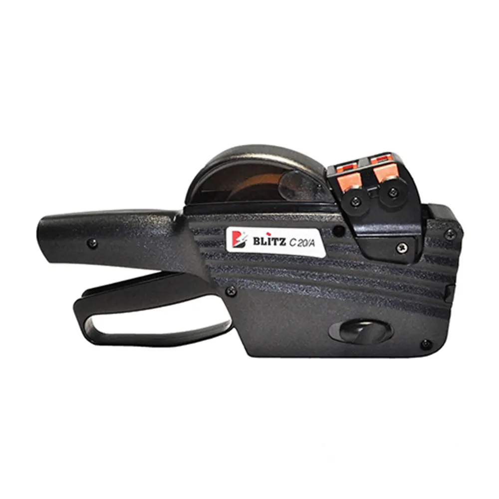 Marcatoare de pret - Marcator de pret, cod sau data, 2 linii, 10 caractere alfanumerice pe un rand + 10 cifre pe al doilea rand, Blitz C20AN