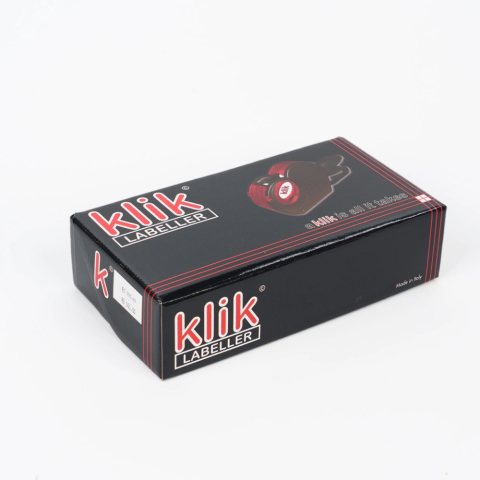 Marcator de pret, cod sau data, imprimare pe 2 linii, eticheta 26x16, 9 caractere pe primul rand + 9 caractere pe al doilea rand, Klik 18 [4]