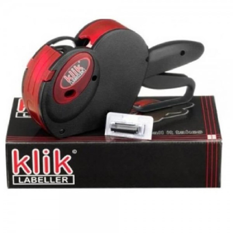 Marcator de pret, cod sau data, imprimare pe 2 linii, eticheta 26x16, 9 caractere pe primul rand + 9 caractere pe al doilea rand, Klik 18 [5]