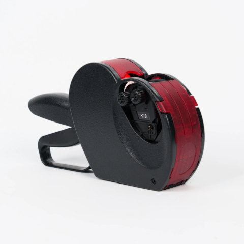 Marcatoare de pret - Marcator de pret, cod sau data, imprimare pe 2 linii, eticheta 26x16, 9 caractere pe primul rand + 9 caractere pe al doilea rand, Klik 18