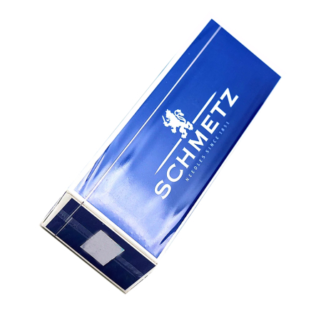 Set 10 ace de cusut cu butuc normal pentru masini de cusut industriale simple, Schmetz, varf rotunjit - SUK [5]