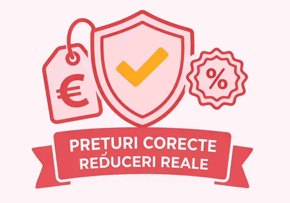 Prețuri corecte & reduceri reale