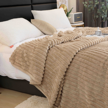 Pătură Cocolino Jojo Home Bej – 200x230 cm, moale și elegantă  [3]