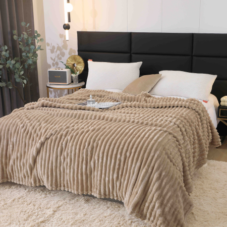 Pătură Cocolino Jojo Home Bej – 200x230 cm, moale și elegantă  [2]