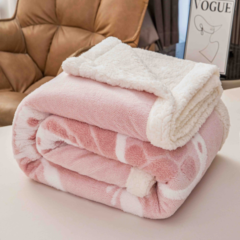 Patura Cocolino Blanita Cu Imprimeu Fluturi 3D – 200x230 cm [2]