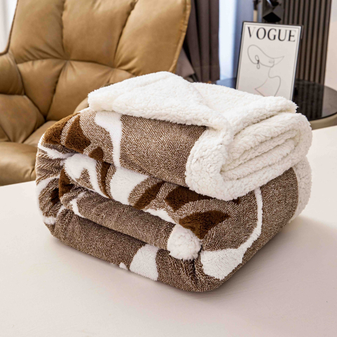 Patura Cocolino Blanita Cu Imprimeu Fluturi 3D – 200x230 cm [2]