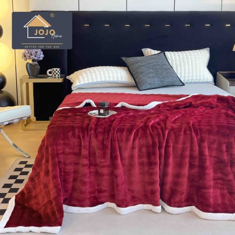 Paturi Cocolino - Patura Cocolino Cu Bordura Alba – 200x230 cm – Microfibra Moale