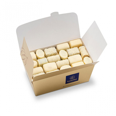 BALLOTIN CIOCOLATA ALBA - Ballotin Gourmand 1kg ~ 64 praline ciocolata alba