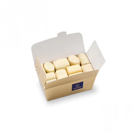 BALLOTIN CIOCOLATA ALBA - Ballotin Petit 375g - 24 praline ciocolată albă
