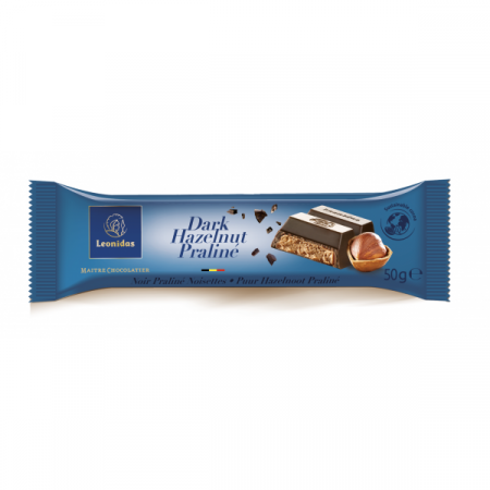 TABLETE ȘI BARE - Bara 45% Ciocolata Neagra Pralinata 50g