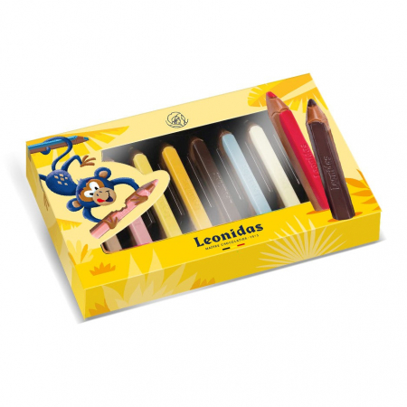 CONFISERIE LEONIDAS - Creioane Colorate 72g