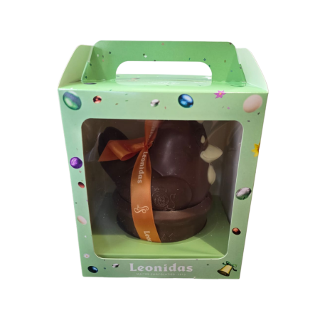 Figurine de ciocolata Paste - Gaina pe cuibar ciocolata lapte 500g