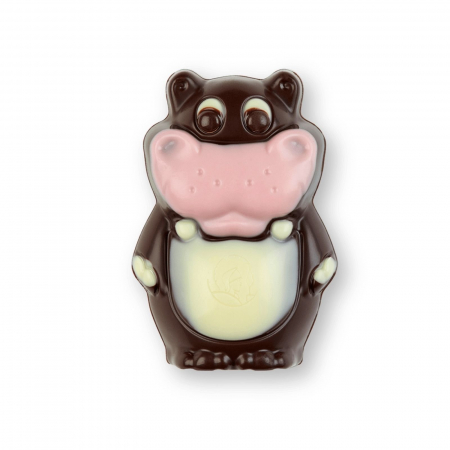 CONFISERIE LEONIDAS - Hipopotam panda ciocolata neagra