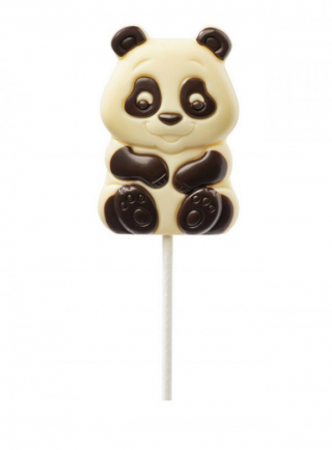 CONFISERIE LEONIDAS - Lollipop Panda Ciocolata Alba 35g