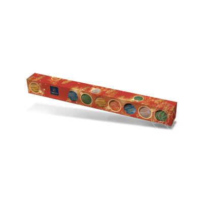 Colectia de Craciun - Regleta 10 praline globulete