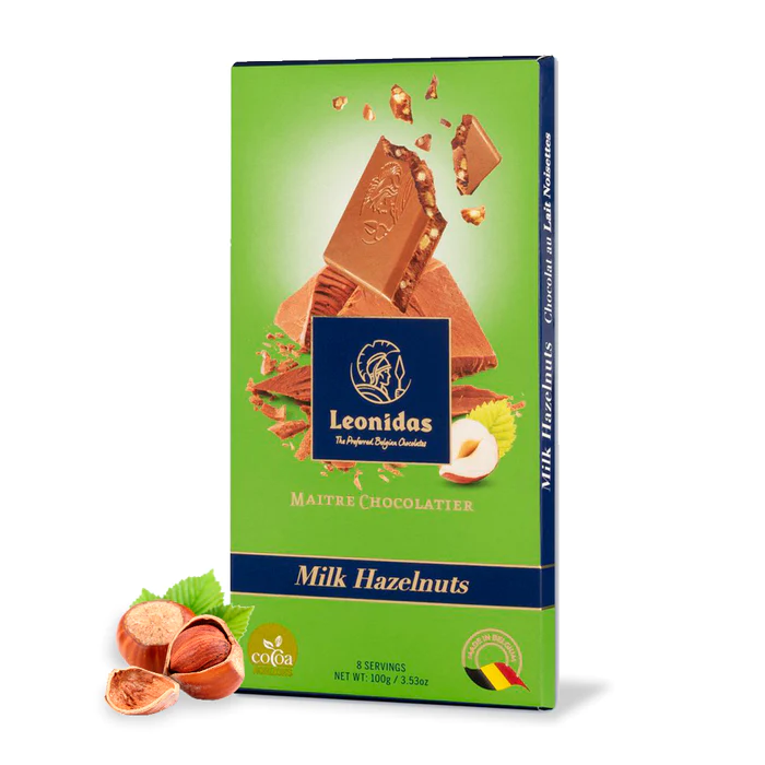 TABLETE ȘI BARE - Tableta Ciocolata cu Lapte si Alune de Padure 100g