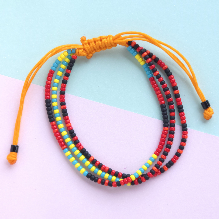 Bratara margele colorate [1]