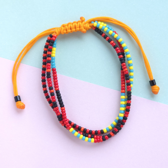 Bratara margele colorate [2]