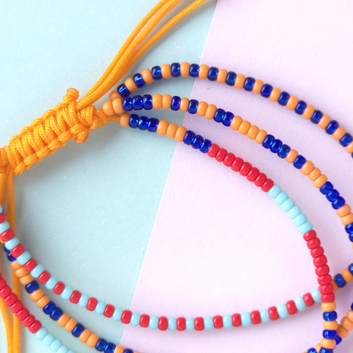 Bratara margele colorate [3]