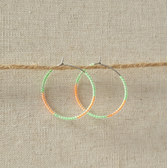 Cercei hoops 2 culori [1]