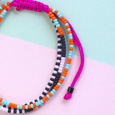 Bratara margele colorate [3]