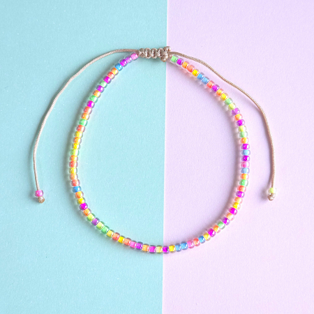 Bijuterii - Bratara margele colorate