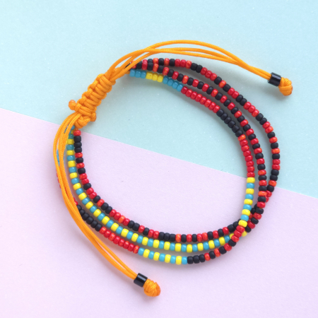 Bratara margele colorate [2]