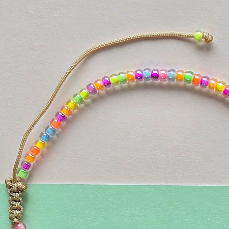 Bratara margele colorate [3]