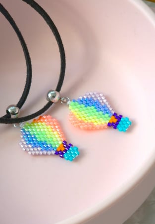 Coliere - Colier baloane cu aer cald