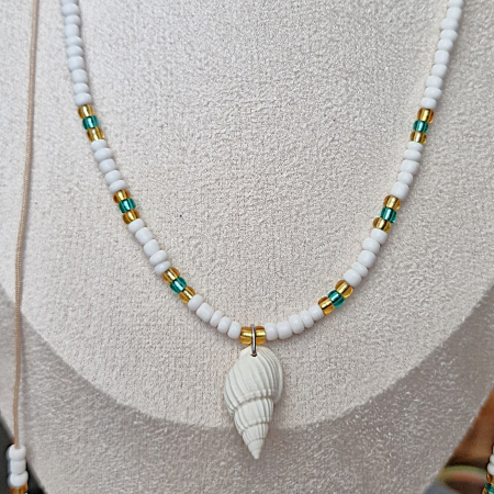 Coliere - Colier scoica melc