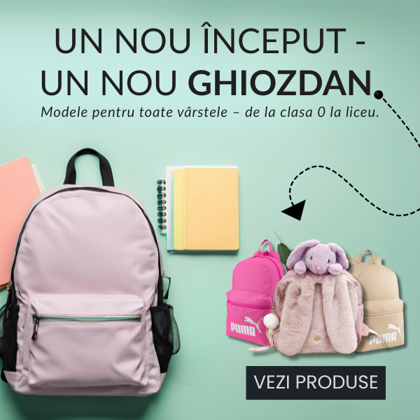 GHIOZDANE ȘI RUCSACURI