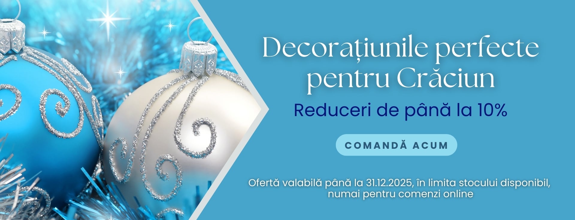 Reducere decoratiuni de Craciun