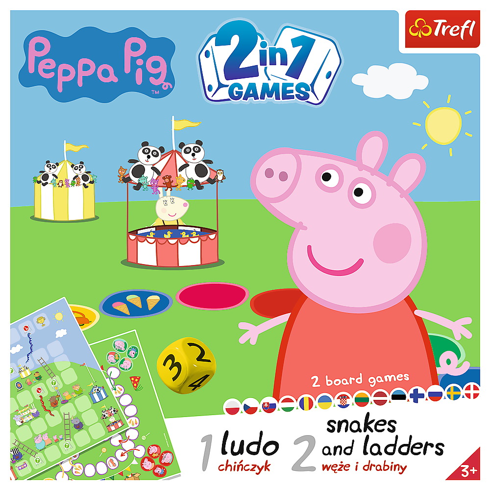 JOC PEPPA PIG 2IN1 LUDO SI SERPISORI SCARI [5]