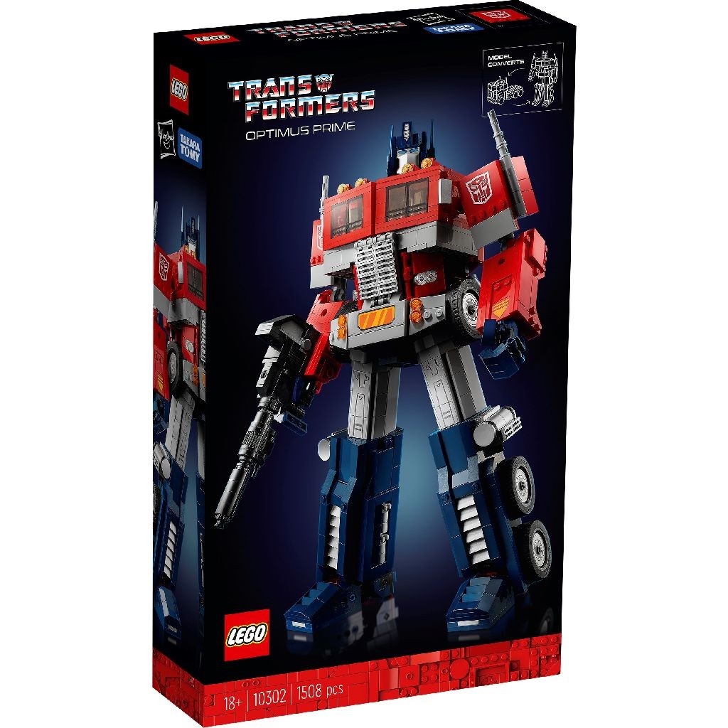 Jocuri educative și de societate - LEGO ICONS OPTIMUS PRIME 10302