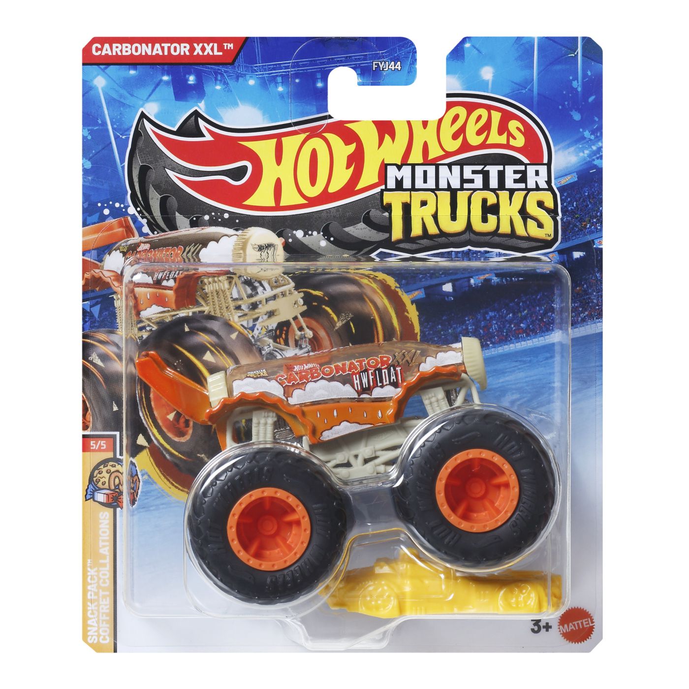 Jucării și jocuri - HOT WHEELS MONSTER TRUCK MASINUTA CARBONATOR XXL SCARA 1 LA 64