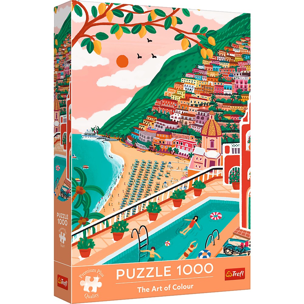 Jucării și jocuri - PUZZLE TREFL 1000 PREMIUM PLUS POSITANO ITALIA