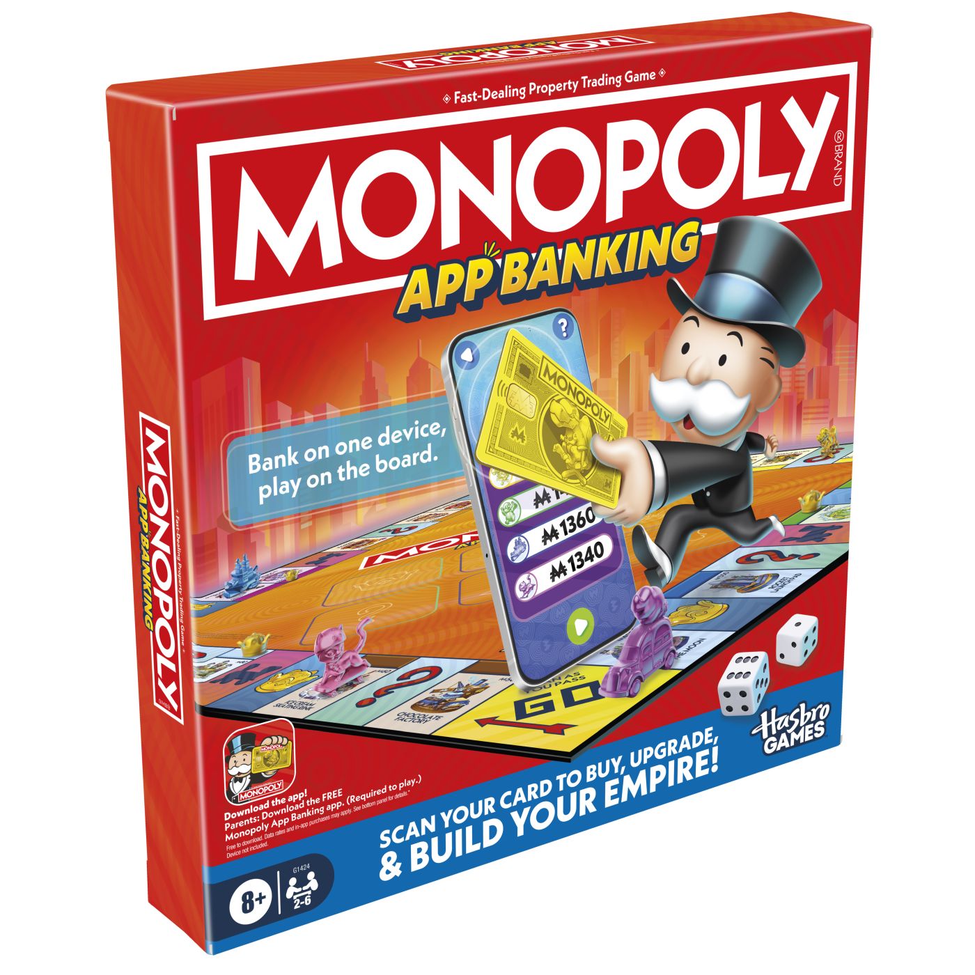 Jucării și jocuri - JOC MONOPOLY APP BANKING IN LIMBA ENGLEZA