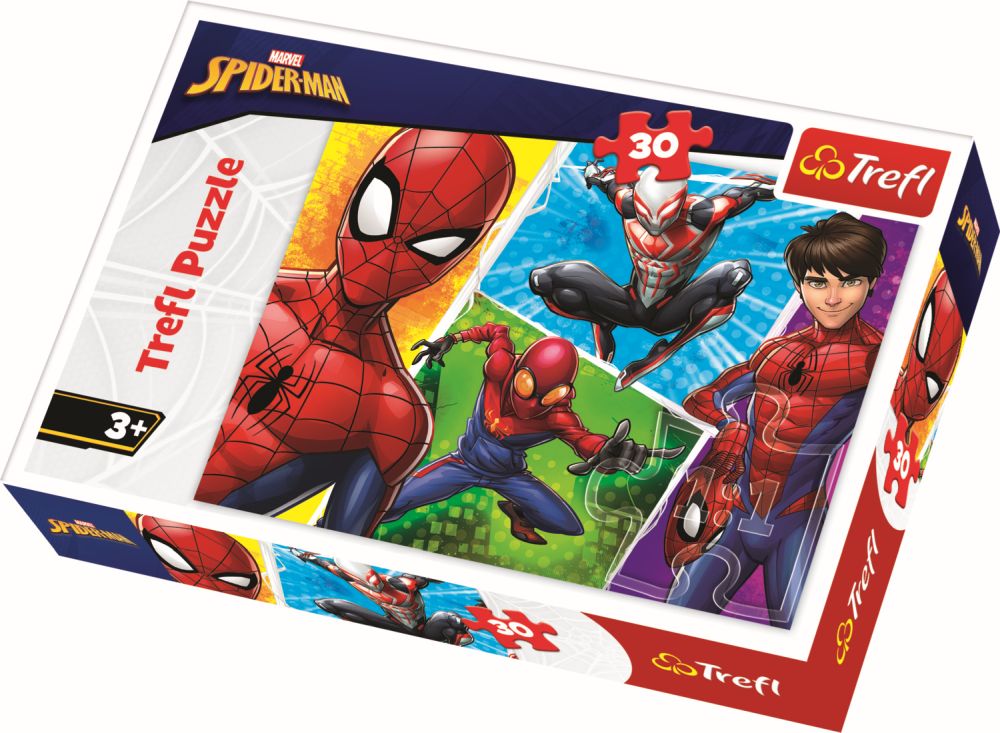 Jucării și jocuri - PUZZLE TREFL 30 SPIDERMAN SI MIGUEL