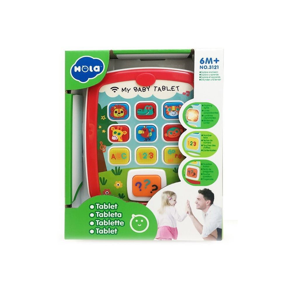 Jucării pentru bebeluși - PRIMA MEA TABLETA CU MUZICA SI LUMINI