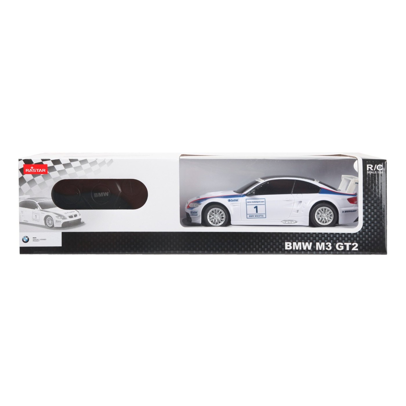 Jucării și jocuri - MASINA CU TELECOMANDA BMW M3 CU SCARA 1 LA 24