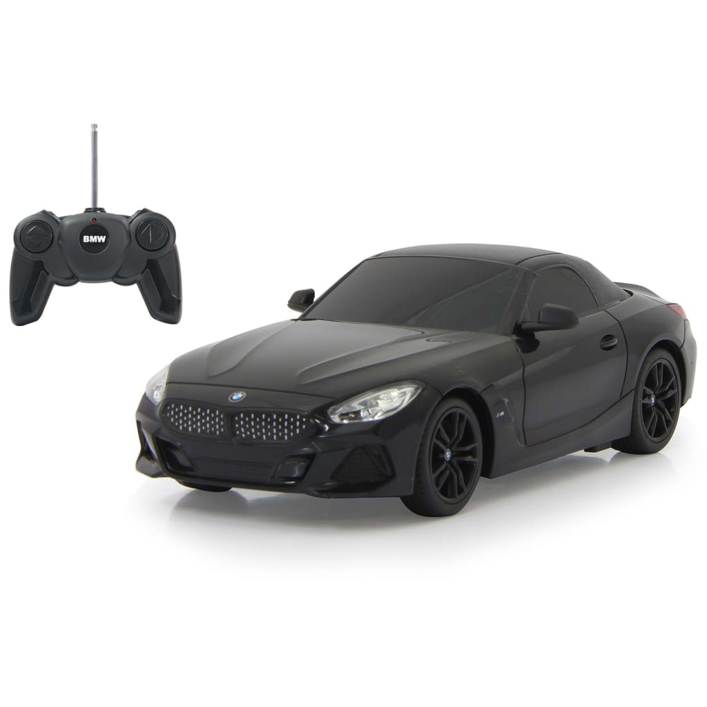 Jucării și jocuri - MASINA CU TELECOMANDA BMW Z4 ROADSTER NEGRU SCARA 1 LA 18