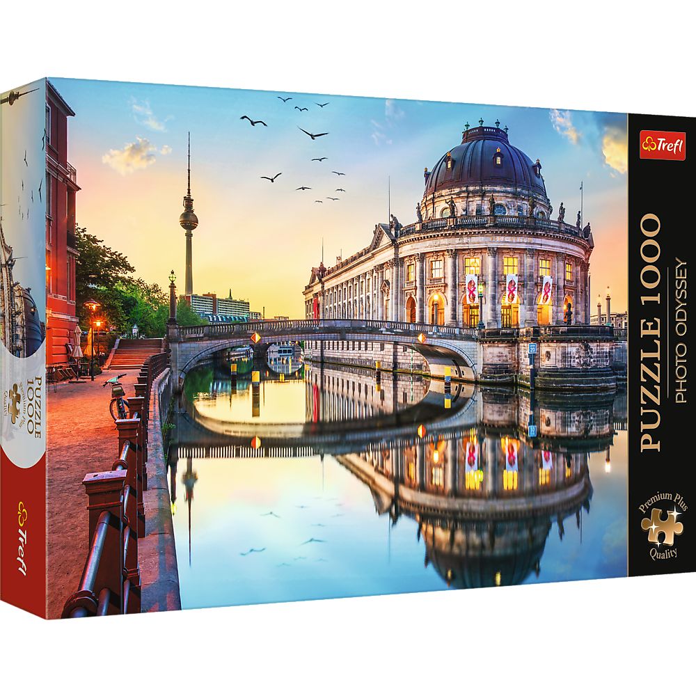 Jucării și jocuri - PUZZLE TREFL 1000 PREMIUM PLUS PHOTO ODYSSEY MUZEUL BODE BERLIN GERMANIA