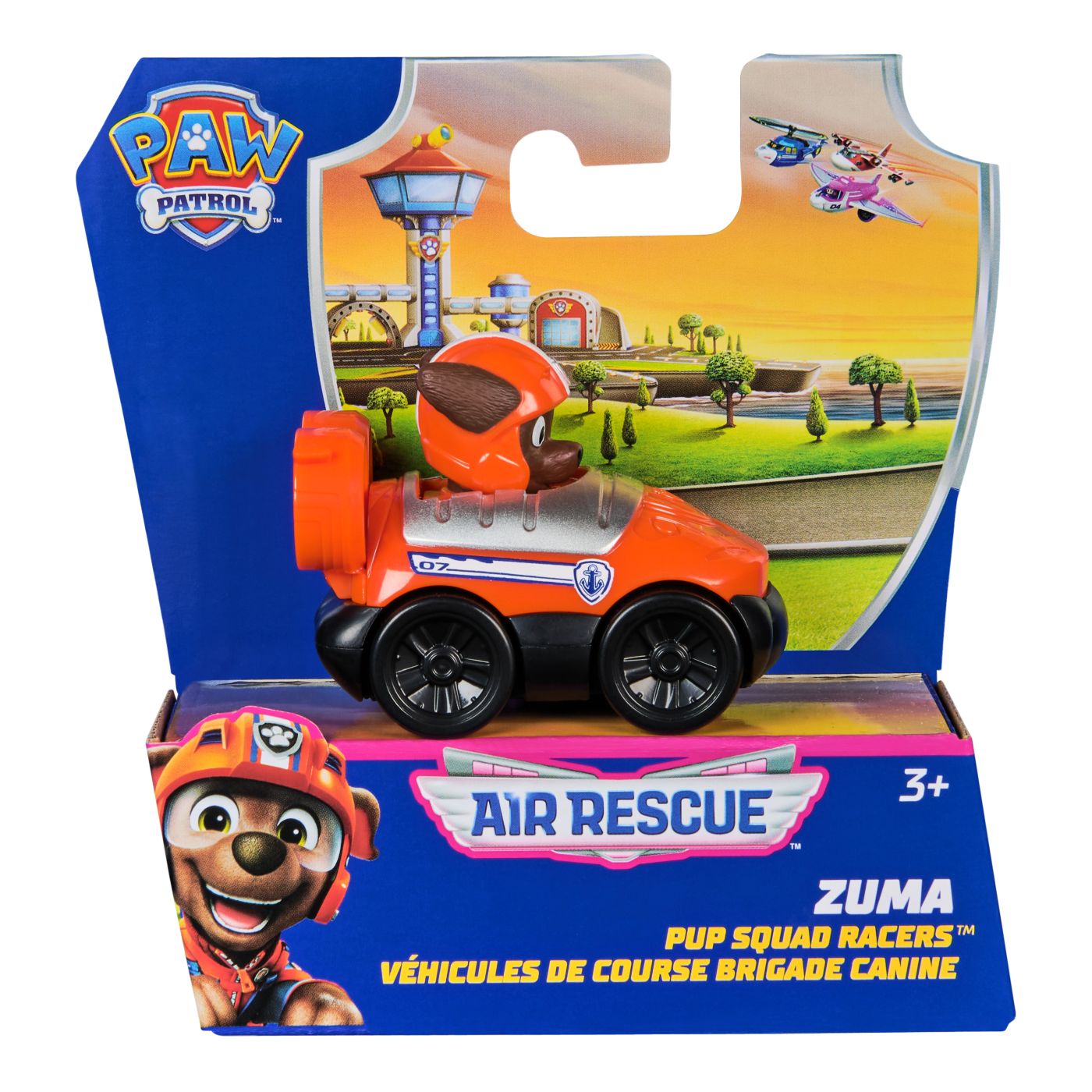 Jucării și jocuri - PATRULA CATELUSILOR PUP SQUAD RACERS AIR RESCUE VEHICUL METALIC ZUMA SCARA 1 LA 55