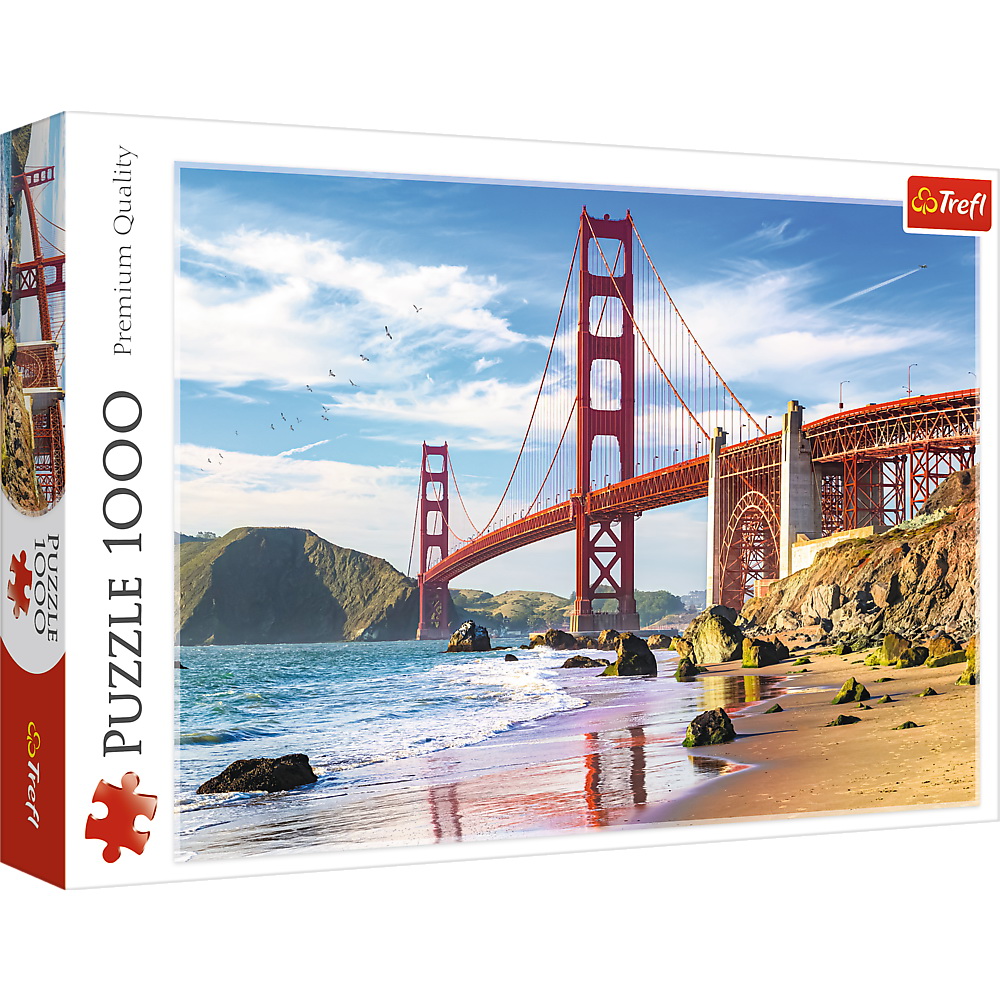 Jucării și jocuri - PUZZLE TREFL 1000 PODUL GOLDEN GATE SAN FRANCISCO