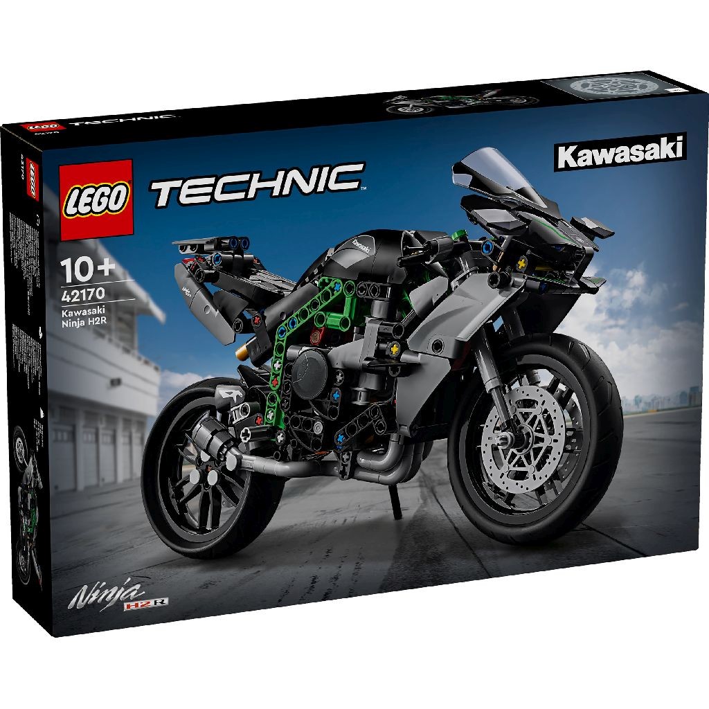 Jocuri educative și de societate - LEGO TECHNIC MOTOCICLETA KAWASAKI NINJA H2R 42170