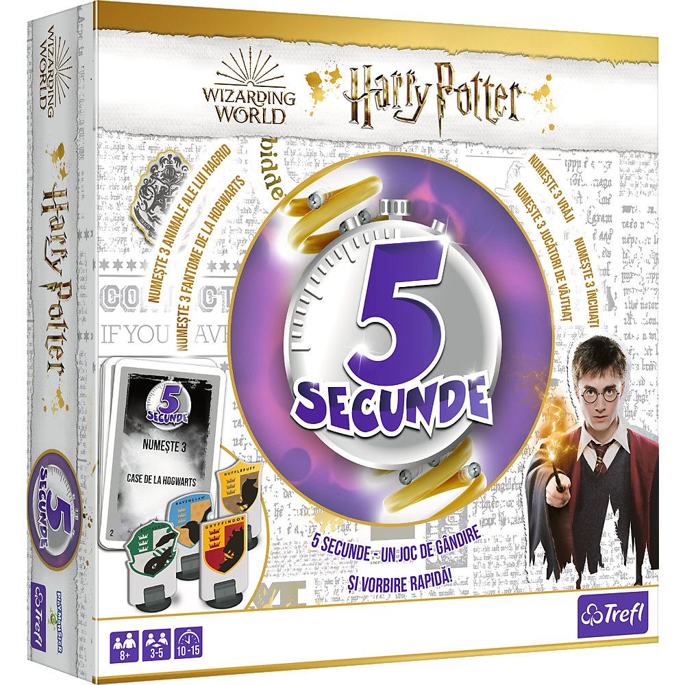 Jucării și jocuri - JOC 5 SECUNDE HARRY POTTER IN LIMBA ROMANA
